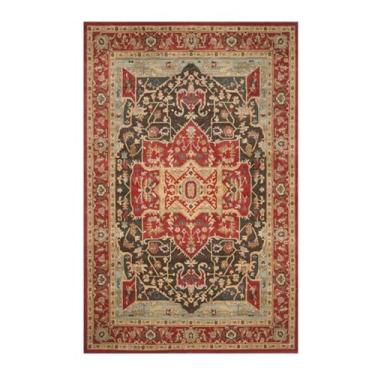 Imagem de Tapete de decoração para quarto, grosso, macio e fofo, para estudo, estilo americano retrô, para sala de estar (200x250 cm/A)