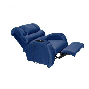Imagem de Poltrona Reclinável Imperial Zero Wall Motorizada azul Marinho 375