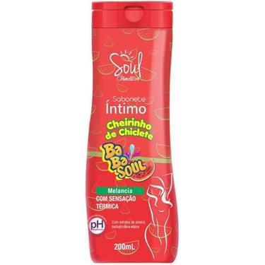 Imagem de Sabonete Íntimo Babasoul Com Sensação Térmica Soul Cosméticos 200Ml (Melancia)