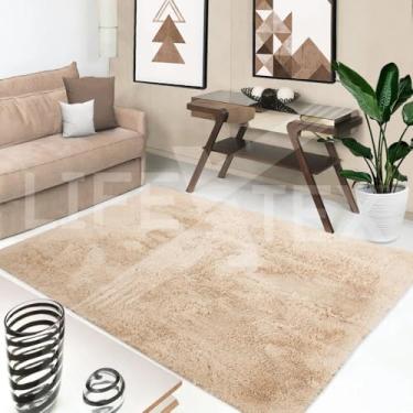 Imagem de Tapete Para Sala Felpudo 2,40 x 2,00 Mt (Bege)