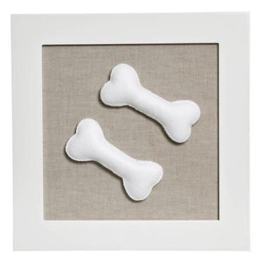 Imagem de Quadro Decorativo Ossinhos Quarto Bebê Infantil Unissex - Potinho de m