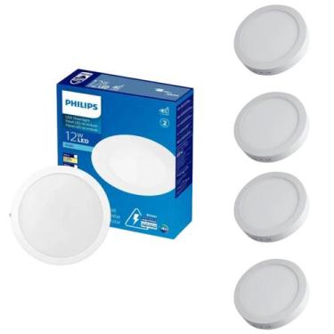 Imagem de 5 Painel Plafon Led 12w Philips Embutir 3000k Quente Bivolt