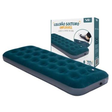 Imagem de Colchão Inflável Cama Solteiro Airbed com Bomba Interna VG Plus