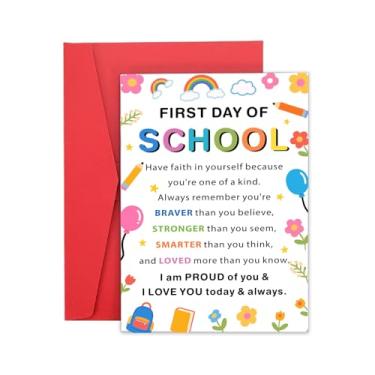 Imagem de Materiais escolares para crianças presentes de primeiro dia de aula para estudantes presentes de primeiro dia de pré-escola para meninos meninas jardim de infância volta às aulas suprimentos estéticos