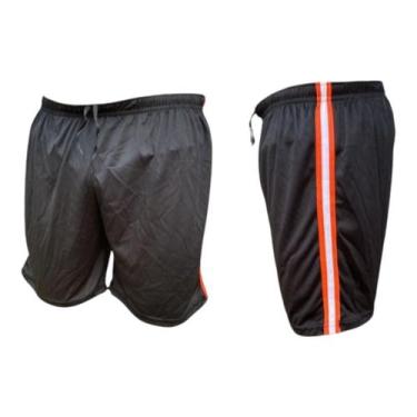 Imagem de Shorts masculino calção de futebol academia lazer 100 poliéster Onda D