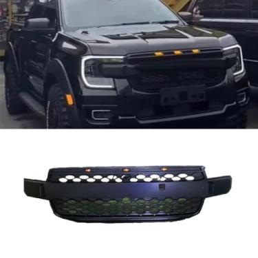 Imagem de Kit de carroceria de LED para para-choque de carro, grade de corrida, grade de corrida, para Ranger T9 2022+, parte externa