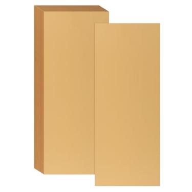 Imagem de PATIKIL Folha de papel de estampagem a quente de 29,7 x 21 cm, 100 folhas de papel de transferência de calor A4 para couro, faça você mesmo, decoração de logotipo, artesanato, pacote de presente,