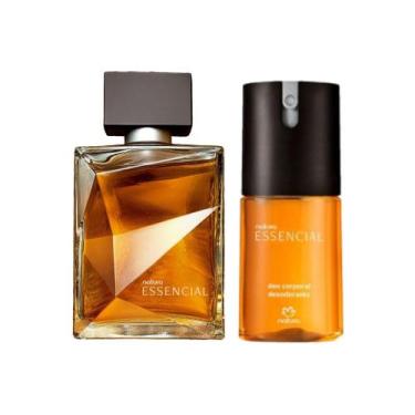 Imagem de Kit Presente Perfume Natura Essencial Masculino Deo Parfum + Deo Corpo