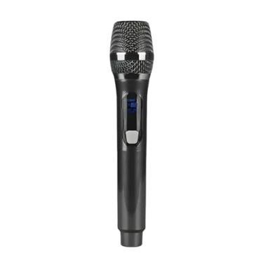 Imagem de Kit Microfone Sem Fio Duplo Profissional M87 UHF: Performance Superior para Vocal, Eventos e Apresentações (Preto)