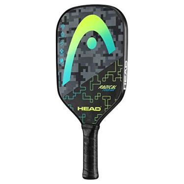 Imagem de HEAD Pá de pickleball grafite - Radical Tour leve com núcleo de polímero de colmeia e aderência confortável, amarelo