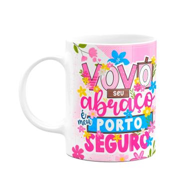 Imagem de Caneca dos Avós - Vovó, seu abraço é meu porto seguro