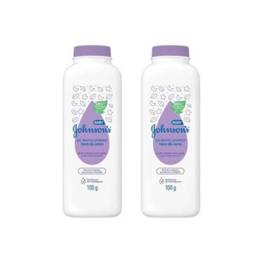 Imagem de Talco Johnsons Baby Hora Do Sono 100G - Kit Com 2Un