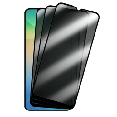 Imagem de Película de Privacidade em Vidro Temperado 9H para Samsung Galaxy A06, Anti-Spy, 3 Unidades