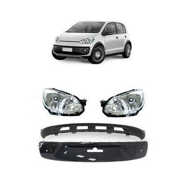 Imagem de Combo Up! Track Cross 2015 a 2017 + Par Farol Spoiler Traseiro e Moldu