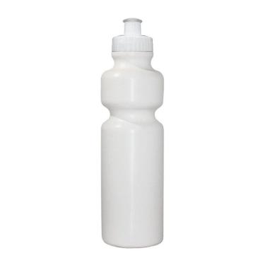 Imagem de Kit 30 Squeezes 750Ml Branco Plástico Premium
