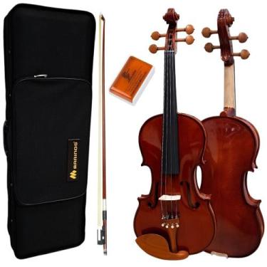 Imagem de Violino MARINOS Regulado Luthier 4/4 MV-442 Vienna com Arco, Breu e Es