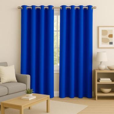 Imagem de Cortina 3,00 x 1,70m Tecido Oxford Grosso Para Quarto, Sala e Escritór