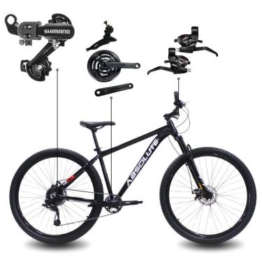 Imagem de Bicicleta Aro 29 Absolute Nero 5 MTB Alumínio 21 Marchas Câmbio Shimano Freio a Disco