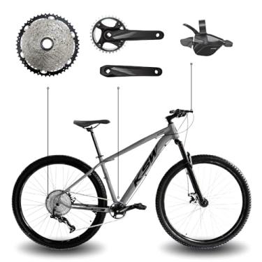 Imagem de Bicicleta Aro 29 Bike Ksw Mtb 12v Marchas K7 11-50 Quadro em Alumínio 6061 (Grafite, 15)