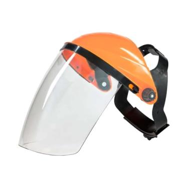 Imagem de shamjina Proteção completa de proteção contra máscara de máscara de escudo de rosto, Claro