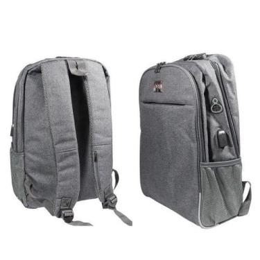 Imagem de Mochila Oex Notebook Safety 15,6 Bk108 Cinza - Oex'