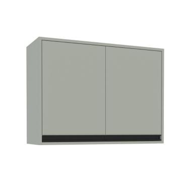 Imagem de Armário Aéreo 2 Portas 80cm Koya Politorno Móveis - Verde