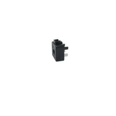 Imagem de Plug Adaptador FONE/FAX Duplo C/JACK Amer.+padrao JP-13PRETO - Pasqual
