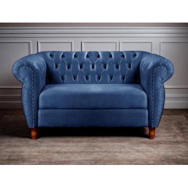 Imagem de Sofá Chesterfield Nobreza 2 Lugares Retrô Vintage com Captnoê - Bella 