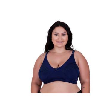 Imagem de Sutiã Plus Size sem Bojo Super Reforçado Sustentação - c1 SUTIÃ CETINE