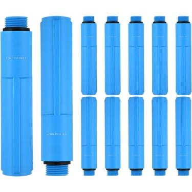 Imagem de Feekoon Plugue de teste de chuveiro de banheiro MNPT de 1/2 polegada, plugue de teste de pressão reutilizável para instalações de chuveiro e banheira, fácil de instalar (pacote com 12)