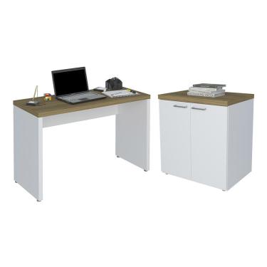 Imagem de Jogo Balcão E Escrvaininha Karlsruhe Olmo Branco