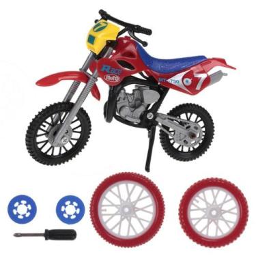 Imagem de Mini Moto de Dedo X-Trick Radical De Brinquedo C/ Acessórios - Art Bri