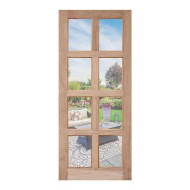 Imagem de Adesivo Decorativo de Porta - Porta de Madeira - 2299cnpt - Allodi