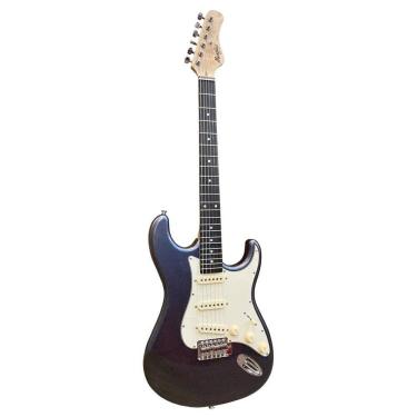 Imagem de Guitarra Tagima Memphis MG-30 Metallic Deep Silver - Escala Escura com Escudo Aged White