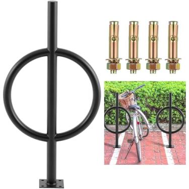 Imagem de Otoolling Rack de bicicleta comercial ao ar livre para estacionamento de bicicleta de aço galvanizado, suporte de armazenamento de roda para garagens, ruas, quintais, parques, escolas, calçadas (2