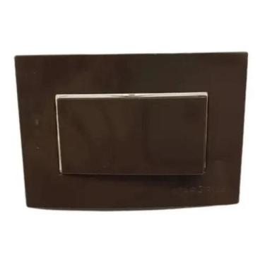 Imagem de 10 Pc Interruptor Simples P/moveis Margirius Marrom 10a 250v