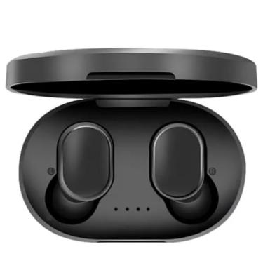 Imagem de Fones de Ouvido Bluetooth A6S – Intra-Auriculares Sem Fio, Som Estéreo, Estojo de Carregamento Portátil, Pretos