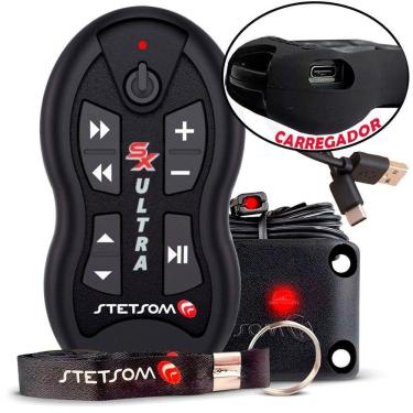 Imagem de Controle Longa Distancia Stetsom Sx2 Ultra 500M Recarr Preto