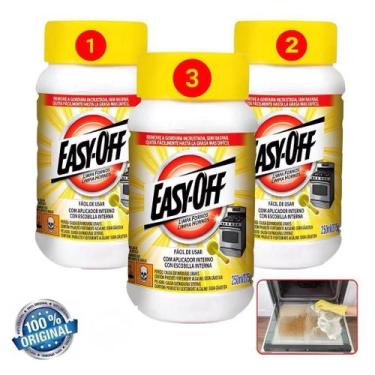 Imagem de Limpa Forno Em Pasta Easyoff 250ml Remove Gordura, Alimento - reckitt
