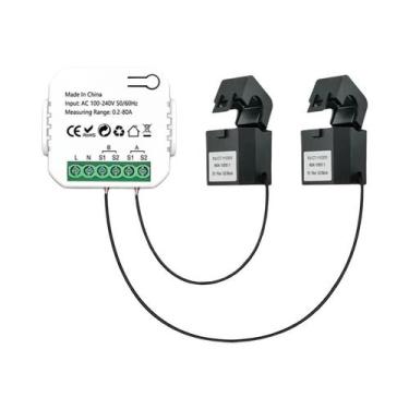 Imagem de Medidor De Energia Inteligente WiFi Tuya Otimizador De Sistema Solar G