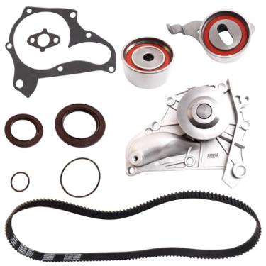 Imagem de CXYUGUA Kit de correia dentada com bomba de água compatível com 1987-2001 Camry, 1987-1989, 1992-1999 Celica, 1996-2000 RAV4, 1999-2001 Solara, kit de correia dentada Substituir para: TKT-002