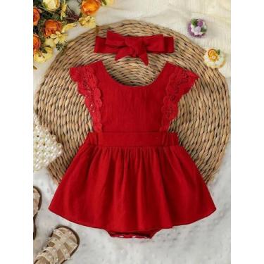 Imagem de Vestido Infantil Sem Mangas de Algodão - Estilo Japonês e Coreano, 6-9