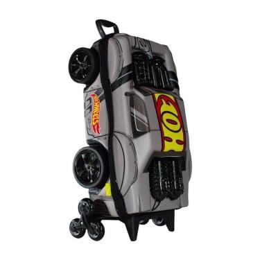 Imagem de Mala De Viagem Infantil Com Rodinha Hot Wheels Night Shifter
