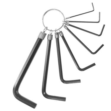 Imagem de Jogo De Chaves Allen 1,5 A 6mm 8 Peças - 5nr - Excellent Jg.chave Allen 1,5 A 6mm 08pcs...