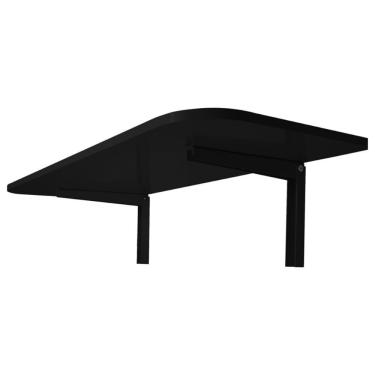 Imagem de Mesa Dobrável Com Suporte 100 X 50 Cm Preta - Mds-10050-pr - Multivisão