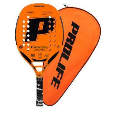 Imagem de Raquete Beach Tennis Fantasy - Prolife, Laranja flúor