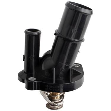 Imagem de BOXI Conjunto de carcaça do termostato de arrefecimento do motor 902-681 adequado para Ford Edge 2012-2015 para Jaguar XF 2013-2015 para Land Rover Range Rover Evoque 2012-2017 Rover LR2 2013-2015