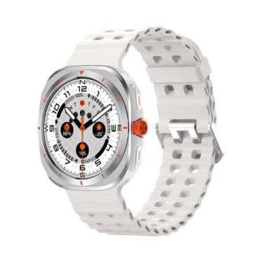 Imagem de Relógio Inteligente Ultra HD AMOLED 2025 GT7 Bluetooth Monitor De Saúd