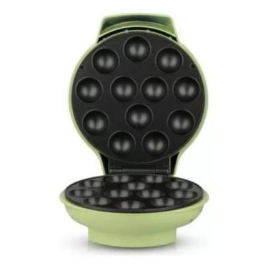 Imagem de Mini máquina de fazer cupcakes antiaderente com controle de temperatur