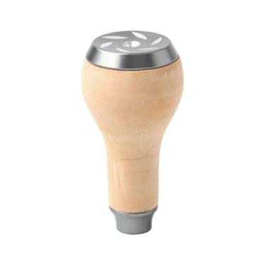 Imagem de Zxpjkyu Manopla de Carretel de Pesca com Rolamentos E Espaçadores, Modificação Ergonômica, Acessório de Carretel de Pesca Faça Você Mesmo para Caiaque de Prai, Argent